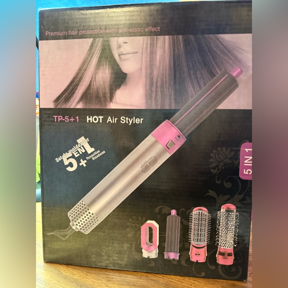 5 in 1 Curling Tong Hair Styler Set